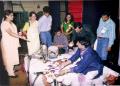 Jaltarang player Subhash Nandoskar getting ready for his concert