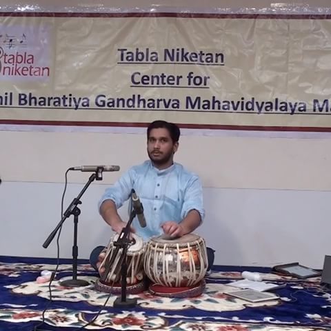 Asish Tare Performed In Tabla Nikentan