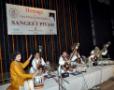Kalyanjit performing with Pt.Kumar Bose and father Pt.Kushal Das at Sangeet Piyasi, Kolkata
