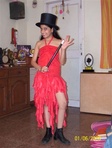 Magician Zenia showing magic