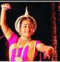 Ananya Mukherjee performing Odissi dance