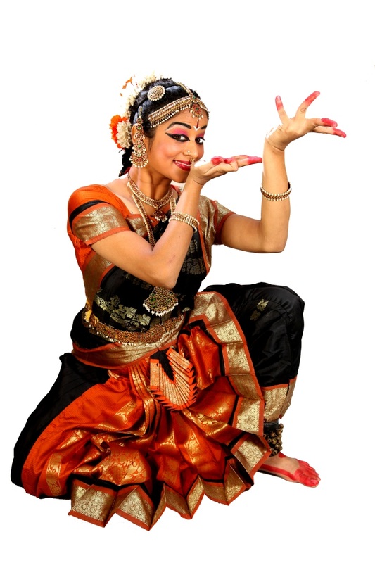 Krithiga performing Bharatnatyam