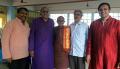 Four violin players supporting chaami  with Prashanth Kumar H V and Tirumale Srinivas.