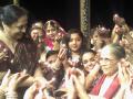 Dr. Manjiri Deo Felicitating Guru An Idol Ashatai Jogleker
