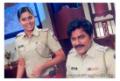 Pari Telang in Laksha with inspector