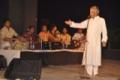 Amit  Mishra accompanying the living legend Pt Birju Maharajji