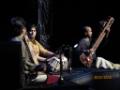 Amit Mishra accompanying in sitar concert