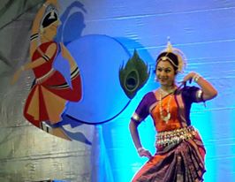 Shubhada Varadkar performing at Ravindra Natya Mandir