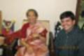 Atul Khandekar with Guru Dr. Veena Sahastrabuddhe