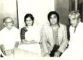 With Jaidevji at the recording of a song from film Jumbish