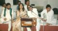 Performing with Ravindra Jain