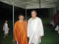 Rajeev Marathe with great flutist Pt. Hariprasad Chaurasia