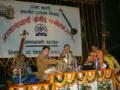 Pt. Suresh Bapat performing at a classical concert