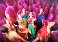 Indradhanushya group performing Mangalagaur khel