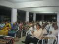 Public enjoying program with laughter - performed by Mr. Sane & group