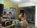 Mr. & Mrs Sane with Mrs Bhide  performing - Vinodi Vidamban kavyacha phulora