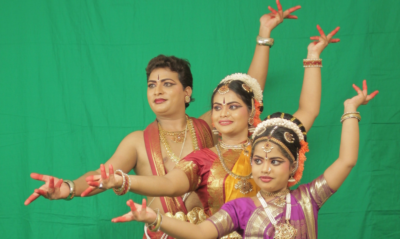 with my wife (sandhya),my daughter (sree nartana)