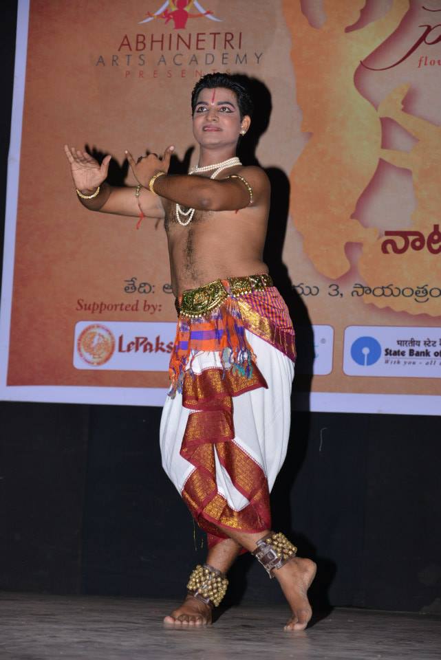 Pramod Kumar Reddy performing