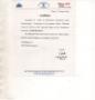Suranjali @ Savarkar Garden , Borivali  - Appreciation letter