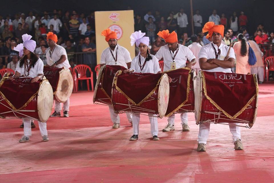 Gajar Dhol Tasha pathak Performance in event