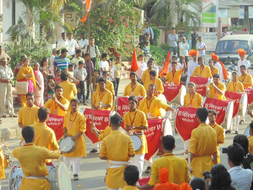 Vireshwar Dhol Tasha Pathak Performance in Diwali