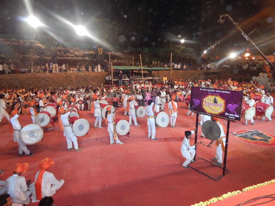 Shivsamarth Dhol Tasha Pathak Performance in Raigad Mohtsav