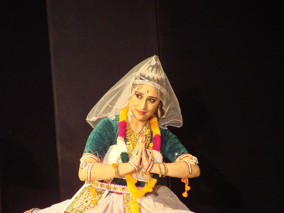 Manipuri dancer Anusua Roy