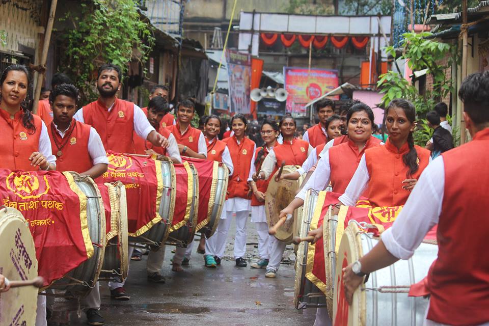 Shree Dhol Tasha Pathak Performance In Ganpati