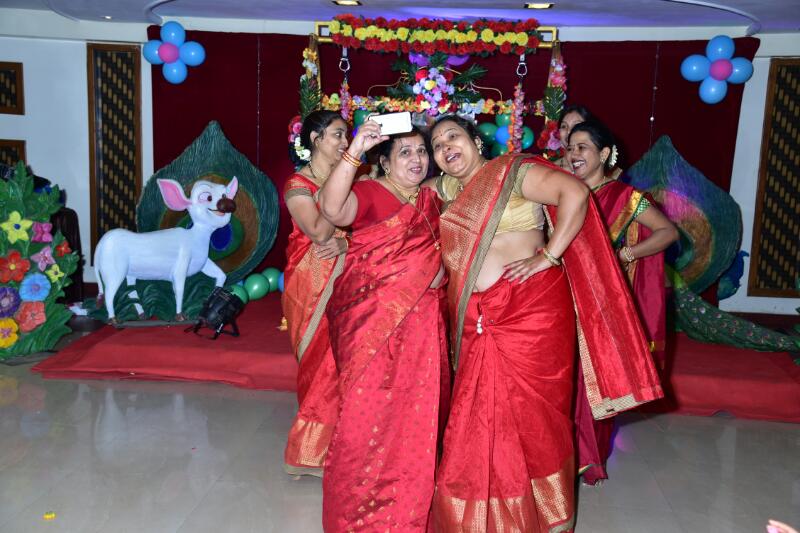  Hirkani Mangalagauri Group Presents Dohaljevan Program At Nashik