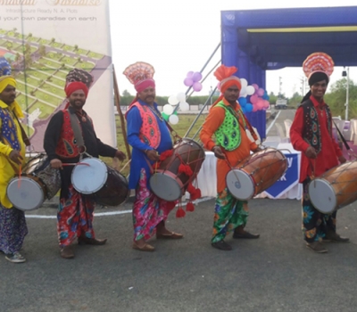 All Cultural Programme Performed Punjabi Dhol