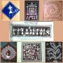 Warli Painting of  Maharashtra are traditionally done in the homes of the warli people painted white on mud walls usually depicting scenes of human fingers engaged in activities like hunting, dancing sowing and harvesting.This my some warli painting.