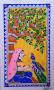 Madhubani painting is a folk art from North Indian state of bihar. This style of painting called Madhubani OR Mithila painting whose themes revolve around the Hindu God and mythology.This painting is done with a variety of tools, including fingers, t
