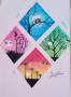Oil pastel drawing 