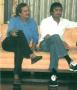 With friend Mahesh Manjrekar