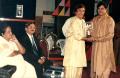 Receiving Natya darpan puraskar for Best Writer in1998