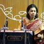 Bhakti Brahme Ghaisas-Performing Harmonium