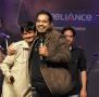 Ganesh Chandanshive (folk singer) with Shankar Mahadevan 