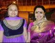 Playback Singer Dr. Priyadarshini with Padma Bhushan, Sangita Kalanidhi, leading Carnatic vocalist Smt. Sudha Ragunathan