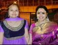 Playback Singer Dr. Priyadarshini with Padma Bhushan, Sangita Kalanidhi, leading Carnatic vocalist Smt. Sudha Ragunathan