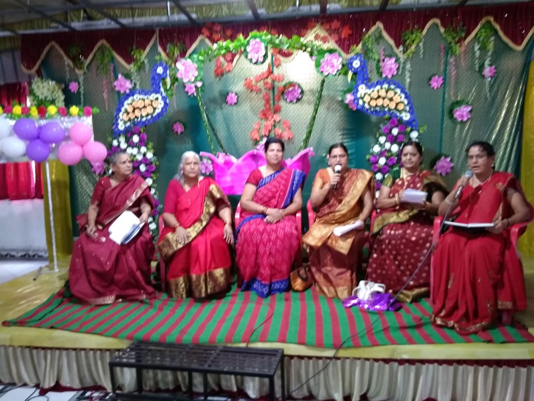 Sanskruti Parampara group performing in Barse program (Naming ceremony)