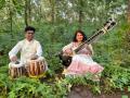 Tabla player Yogesh Suryavanshi ji with sitarist Tilottama Suryavanshi ji 