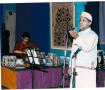 Prashant Kalundrekar performing Natyasangeet at Sahitya Sangha