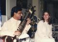 Zamin Ali Khan with Bollywood star Manisha Koirala