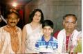 Zamin Ali Khan with his Guru Pt. Satish Chandra