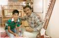 Zamin Ali Khan with student Anurag (Guru Pournima)