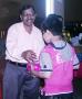 Shreyas receiving prize for his wonderful performance