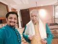 Vivek Sonar with Guru Hariprasad Chaurasia ji 