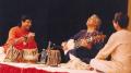 With Ustad Amjad Ali Khan