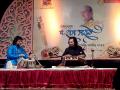 At Pt.Ram Marathe Smruti Sangeet Samaroh 2014 Pt. Rahul Sharma with Pt. Mukundraj Deo
