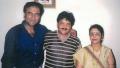 Shri. Deepak Narayangaonkar and Mrs. Meera Narayangaonkar with famous Indian playback singer, Padmashri Udit Narayan
